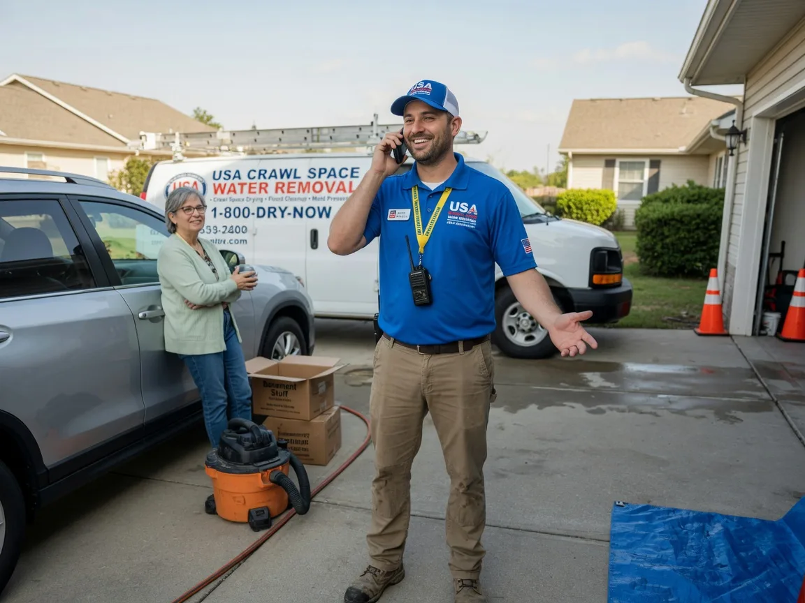 Crawl Space Water Removal Worthville, KY FAQs